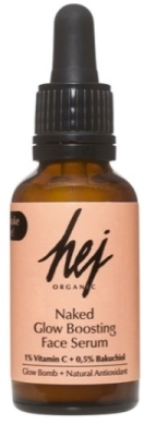 Hej Organic, NAKED, Rozjaśniające serum do twarzy 30 ml