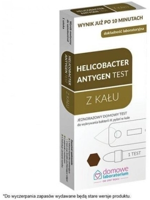 Helicobacter Antygen test z kału 1 sztuka