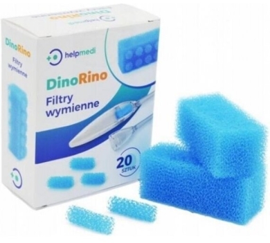 Helpmedi DinoRino wymienne filtry do aspiratora 20 sztuk 