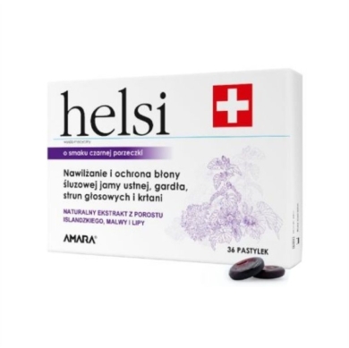 Helsi pastylki do ssania 36 sztuk