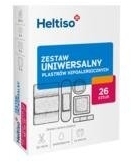 Heltiso Plastry hipoalergiczne Zestaw uniwersalny 26 sztuk