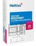 Heltiso Plastry hipoalergiczne zestaw rodzinny 20 sztuk