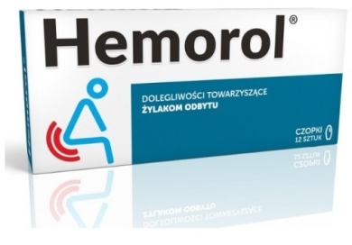 Hemorol 12 czopków
