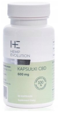 Hemp Evolution RAW 600 mg 60 kapsułek