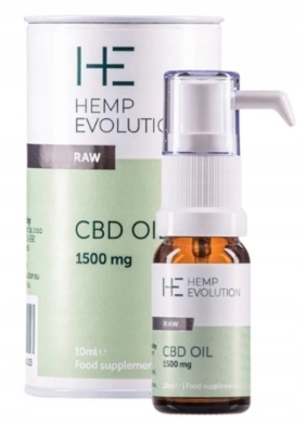 Hemp Evolution RAW olej 1500 mg 10 ml