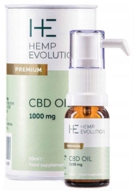 Hemp Evolution olej Premium 1000 mg 10 ml