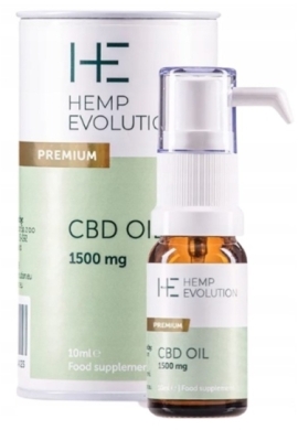 Hemp Evolution olej Premium 1500 mg 10 ml