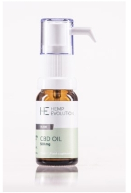 Hemp Evolution olejek RAW 500 mg 10 ml