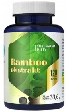 Hepatica Bamboo ekstrakt na włosy i paznokcie 120 kapsułek