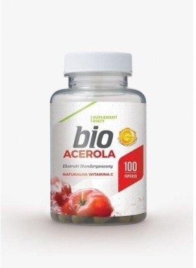 Hepatica Bio Acerola Naturalna Witamina C 100 kapsułek