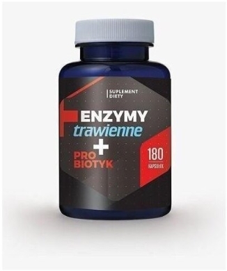 Hepatica Enzymy Trawienne + Probiotyk 180 kapsułek