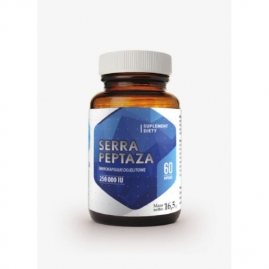 Hepatica Serrapeptaza 250 000 IU 60 kapsułek