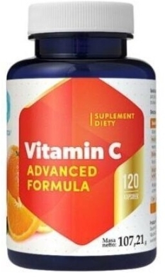 Hepatica Witamina C Advanced kompleks witaminy C z bioflawonoidami 120 kapsułek