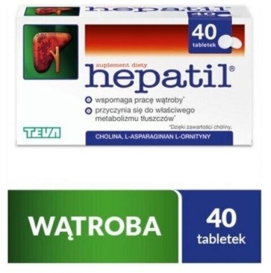 Hepatil 150mg 40 tabletek