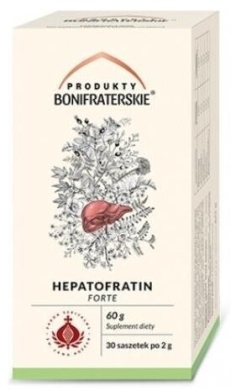 Hepatofratin Forte zioła do zaparzania 30 saszetek
