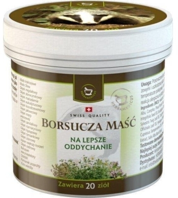 Herbamedicus Borsucza maść 125 ml