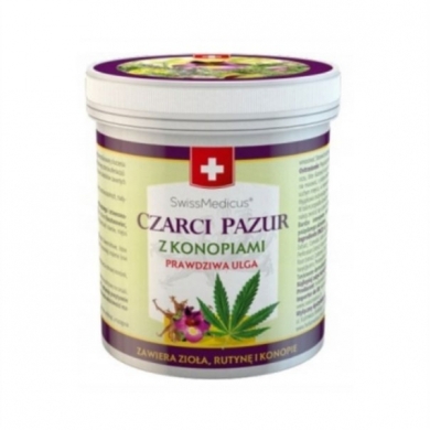 Herbamedicus CZARCI PAZUR z konopiami 250 ml