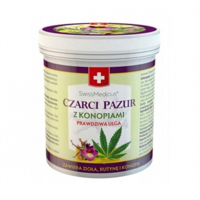Herbamedicus CZARCI PAZUR z konopiami 500 ml