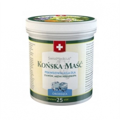 Herbamedicus Końska Maść Chłodząca Szwajcarska 500ml