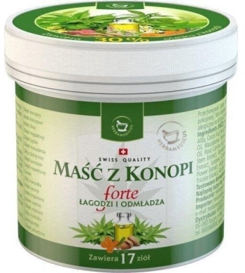 Herbamedicus Maść z Konopi Forte 125 ml