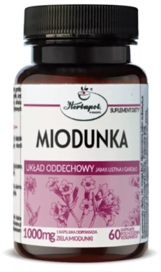 Herbapol Miodunka 60 kapsułek