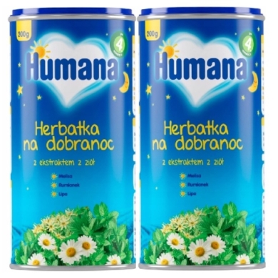 Herbatka na dobranoc - po 4 miesiącu 200 g Wielopak x2