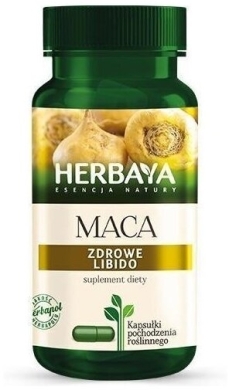 Herbaya Maca Zdrowe libido 60 kapsułek