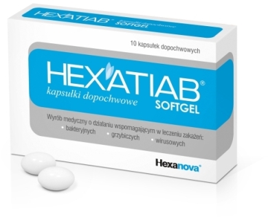 Hexatiab kapsułki dopochwowe 10 kapsułek