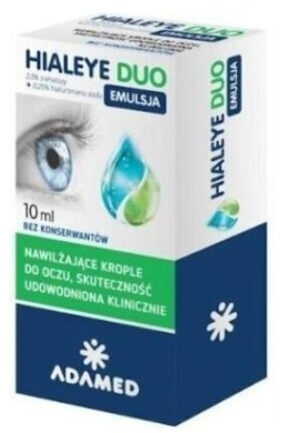 Hialeye Duo Emulsja krople do oczu 10 ml