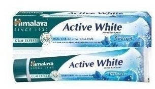 Himalaya Active White Wybielający Żel Do Mycia Zębów Aktywna Biel 75ml