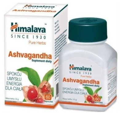 Himalaya Ashva-Gandha Ashvagandha 60 kapsułek