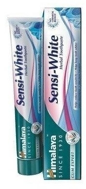 Himalaya Sensi White Pasta wybielająca ziołowa do zębów 75 ml
