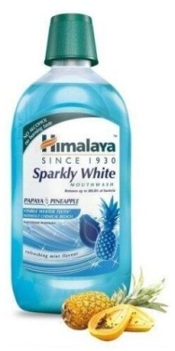 Himalaya Sparkly White płyn do płukania jamy ustnej 450 ml