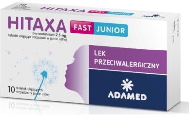 Hitaxa Fast junior 10 tabletek 