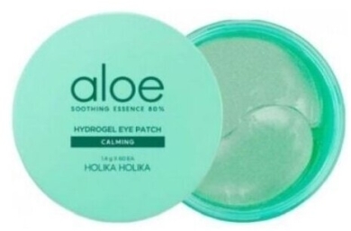 Holika Holika Aloe Soothing Essence Hydrożelowe plasterki pod oczy 60 sztuk