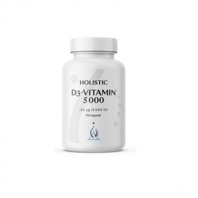 Holistic Witamina D3 5000 90 kapsułek