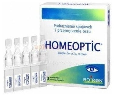 Homeoptic krople do oczu 10 ampułek