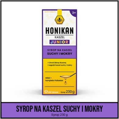 Honikan Kaszel JUNIOR syrop 230 g