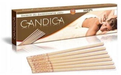Hopi Candica świece do świecowania uszu 5 par