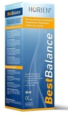 Horien Best Balance płyn do soczewek 80 ml
