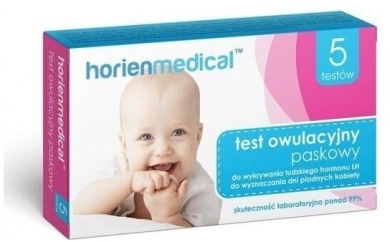 Horien Medical Test Owulacyjny Paskowy 5 szt