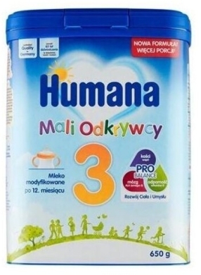 Humana 3 Mali Odkrywcy 650 g