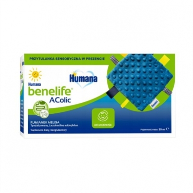 Humana Benelife Acolic 30 ml +  Przytulanka sensoryczna