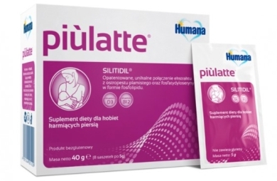 Humana Piulatte proszek 8 saszetek po 5 g