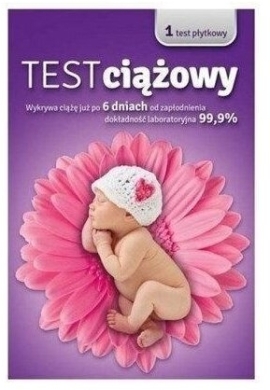 Hydrex Test ciążowy płytkowy (kwiatek) 1 sztuka