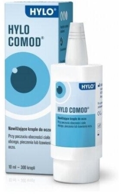 Hylo-Comod nawilżające krople do oczu 10 ml 