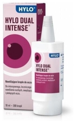 Hylo Dual Intense nawilżające krople do oczu 10 ml