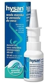 Hysan woda morska aerozol do nosa 20 ml