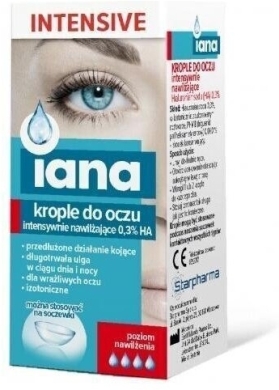 IANA INTENSIVE krople do oczu 10 ml