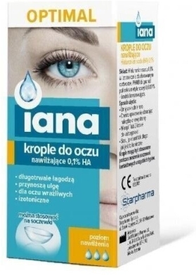 IANA OPTIMAL krople do oczu 10 ml